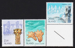 1986. ÅLAND. History In Complete Set. Never Hinged. (Michel 16-18) - JF540403 - Aland