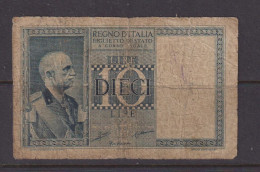 ITALY - 1935 10 Lira Circulated Banknote - Italia – 10 Lire