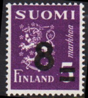 1948. FINLAND. Lion Type 8 On 5 Markkaa Never Hinged.  (Michel 348) - JF540501 - Neufs
