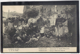 60311 . RIBECOURT . CAMPEMENT DE SPAHIS MAROCAINS . GUERRE 1914  - Ribecourt Dreslincourt