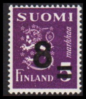 1948. FINLAND. Lion Type 8 On 5 Markkaa Never Hinged.  (Michel 348) - JF540503 - Neufs