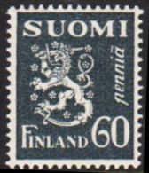 1930. FINLAND. Lion Type 60 Pennia Never Hinged.  (Michel 149) - JF540513 - Unused Stamps