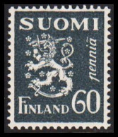 1930. FINLAND. Lion Type 60 Pennia Never Hinged.  (Michel 149) - JF540514 - Ungebraucht