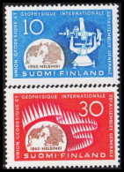 1960. FINLAND. GEOPHYSIQUE Complete Set, NEVER HINGED. (Michel 522-523) - JF540549 - Nuevos