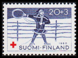 1960. FINLAND. RED CROSS 20+3 M, NEVER HINGED. (Michel 529) - JF540561 - Unused Stamps