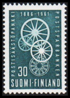 1961. FINLAND. POSTSPARBANKEN 30 M, NEVER HINGED. (Michel 534) - JF540565 - Neufs