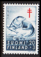 1961. FINLAND. Tuberculosis 20+3 M, NEVER HINGED. (Michel 537) - JF540576 - Ungebraucht