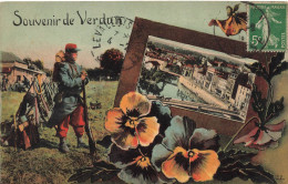 FRANCE - Verdun - Souvenir De Verdun - Colorisé - Carte Postale Ancienne - Verdun