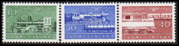 1962. FINLAND. RAILWAYS Complete Set, NEVER HINGED. (Michel 543-545) - JF540589 - Nuovi