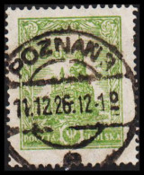 1926. POLSKA. Posener Rathaus 5 GR LUXUS Cancelled POZNAN 3 11. 12. 26.  (Michel 236) - JF540655 - Unused Stamps