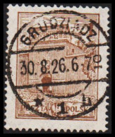 1926. POLSKA. Ostra Brama 1 GR LUXUS Cancelled GRUDZIADZ 30. 8. 26.  (Michel 233) - JF540659 - Unused Stamps