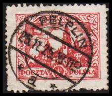 1925. POLSKA. Wawel-castle, Krakau 15 GR Fine Cancelled PELPLIN 25. 11. 25.  (Michel 238) - JF540661 - Nuevos