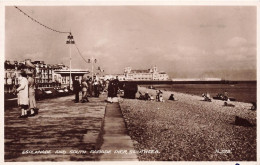 ROYAUME UNI - Hampshire - Southsea - Esplanade And South Parade Pier - Animé - Carte Postale Ancienne - Southsea