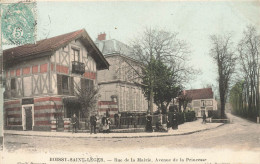 Boissy St Léger * 1904 * Rue De La Mairie Et Avenue De La Princesse * Pharmacie * Villageois - Boissy Saint Leger