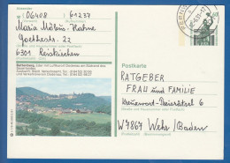 Deutschland; BRD; Postkarte; 60 Pf Bavaria München; Battenberg, Eder Mit Dodenau; Bild2 - Cartes Postales Illustrées - Oblitérées