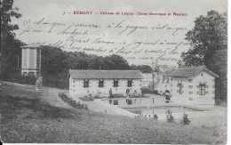 [37] Indre Et Loire Reugny Chateau De Launay Usine Electrique Et Bassins Pas Courante - Reugny