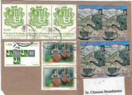 BST Andorra Wappen - Diversität Tee Trinken - Trachten - Storia Postale