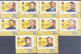 2023. Russia, Heroes Of Russia, 10v,  Mint/** - Unused Stamps