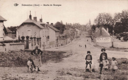 Sancoins * Route De Bourges * Pub Hôtel St Joseph * Enfants Villageois - Sancoins