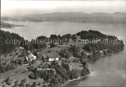 11655121 Risch Hotel Kurhaus Waldheim Fliegeraufnahme Risch - Sonstige & Ohne Zuordnung