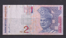 MALAYSIA - 1992 2 Ringgit Circulated Banknote - Malaysie