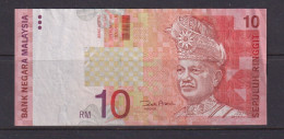 MALAYSIA - 2001 10 Ringgit Circulated Banknote - Malaysie