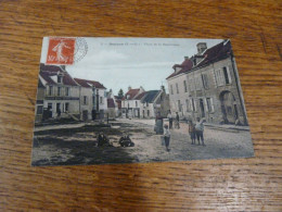 [78] Yvelines > Beynes Cpa Le Centre Du Village Carte Animée 1907 - Beynes
