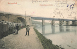 FRANCE - Saargemünd - Eisenbahnbrücke - Colorisé - Carte Postale Ancienne - Sarreguemines