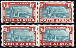 2306. SOUTH AFRICA. 1938 VOORTREKKER  SG. 81 X 2 MNH - Ongebruikt