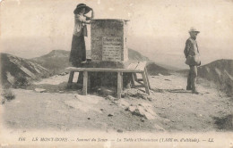 FRANCE - Le Mont Dore - Sommet Du Sancy - La Table D'Orientation - Carte Postale Ancienne - Le Mont Dore