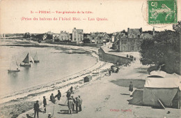 Piriac Sur Mer * Vue Générale De La Côte , Prise Du Balcon De L'Hôtel RIO , Les Quais * Villageois - Piriac Sur Mer