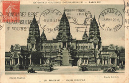 FRANCE - Exposition Coloniale Paris 1931 - Angkor Vat - Façade Principale - Carte Postale Ancienne - Mostre