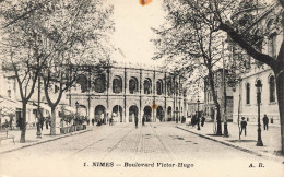 FRANCE - Nimes - Boulevard Victor Hugo - Carte Postale Ancienne - Nîmes