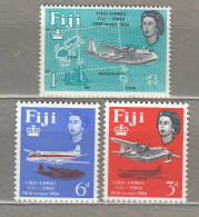 FIJI 1964 Airplanes MNH(**) Mi 180-182 #34305 - Fiji (...-1970)