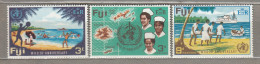 FIJI 1968 WHO MNH(**) Mi 180-182 #34306 - Fidji (...-1970)