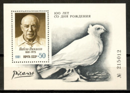 Russia 1981 Rusia / Pablo Picasso MNH / Hl77  27-2 - Picasso