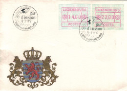 ATM Luxembourg 1992 - Frankeervignetten