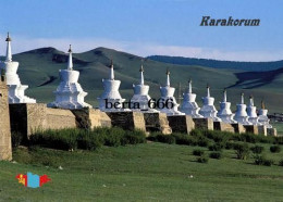Mongolia Karakorum Erdene Zuu Stupas UNESCO New Postcard - Mongolia
