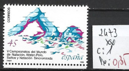 ESPAGNE 2473 ** Côte 1 € - Schwimmen