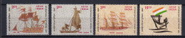 312 INDE 2001 - Y&T 1588/91 - Navire De Guerre Voilier - Neuf ** (MNH) Sans Trace De Charniere - Unused Stamps