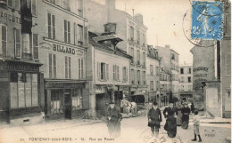 FRANCE - Fontenay Sous Bois - Rue De Rosny - Billard - Vins - Charcuterie - Carte Postale Ancienne - Fontenay Sous Bois