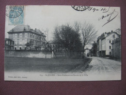 CPA 74 SAINT JULIEN EN GENEVOIS Sous Préfecture Et Entrée De La Ville - Saint-Julien-en-Genevois