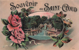 FRANCE - Un Souvenir De Saint Cloud - Colorisé - LL - Carte Postale Ancienne - Saint Cloud