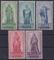 F-EX47405 BELGIUM MNH 1947 MEDIEVAL KINGS ART PAINTING - Sonstige & Ohne Zuordnung