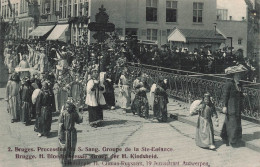 BELGIQUE - Bruges - Procession Du Sang - Groupe De Sainte Enfance - Animé - Carte Postale Ancienne - Brugge