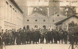 Neuves Maisons * Carte Photo Mars 1906 * Pendant La Grève Grèves * Usine - Neuves Maisons