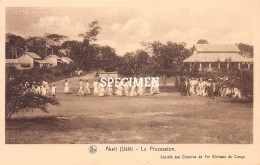 Aketi Uélé - La Procession - Société Des Chemins De Fer Vicinaux Du Congo - Congo Belge