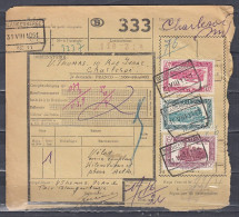 Vrachtbrief Met Stempel BLANKENBERGE N°4 - Documents & Fragments