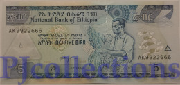 ETHIOPIA 5 BIRR 2000 PICK 47b UNC GOOD SERIAL NUMBER "AK9922666" - Ethiopie