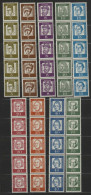 Berlin 1961 Michel Nr. 242-48 R, Michel 250,-€, 2 Scans, Details S.u. - Roulettes